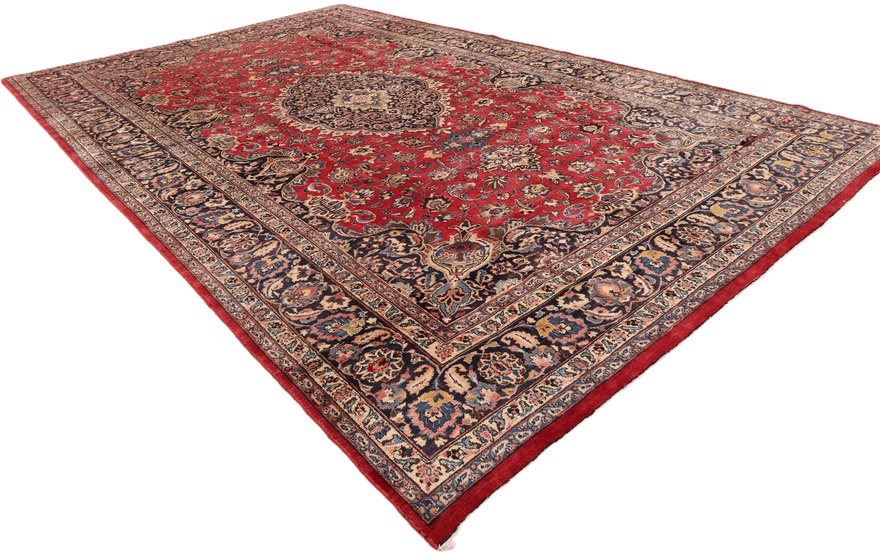 Handgeknüpfter Mashhad Perserteppich 479 × 295 cm