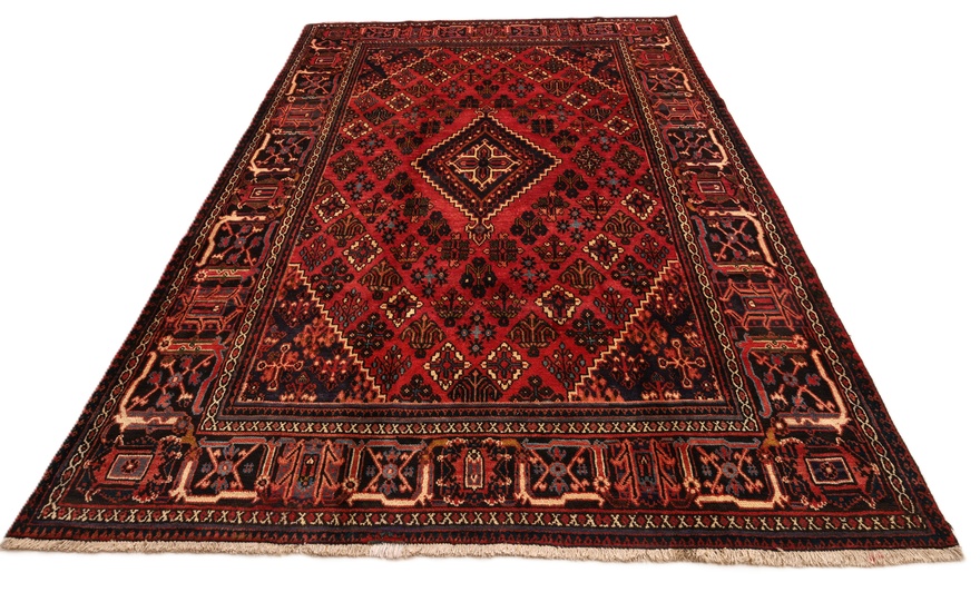 Handgeknüpfter Perserteppich, 319 × 212 cm, Wolle
