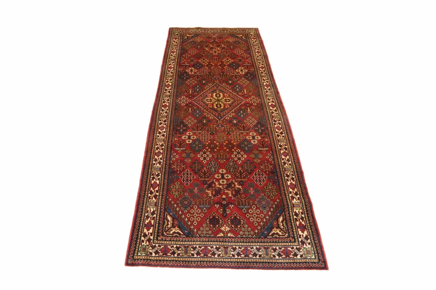 Perserteppich aus Iran, 328 × 109 cm
