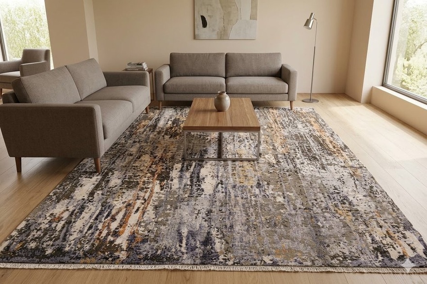 Orientteppich aus Indien, 307 × 238 cm