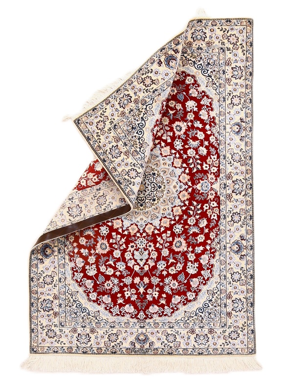 Nain Perserteppich antik, 170 × 114 cm, Wolle