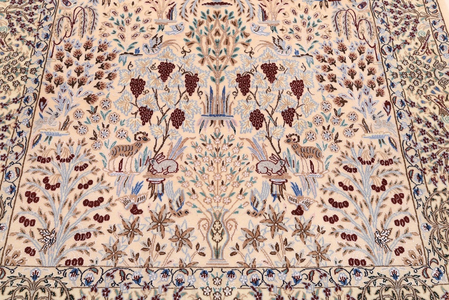 perserteppich-nain-195-x-126-cm-wolle-und-seide-handgeknupft-1 Handgeknüpfter Nain Perserteppich, 195 × 126 cm, Wolle & Seide