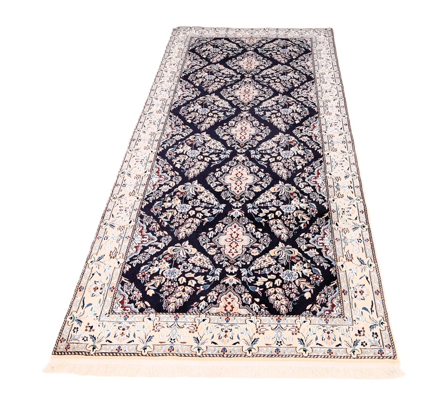 Handgewebter Nain Perserteppich 225 × 99 cm