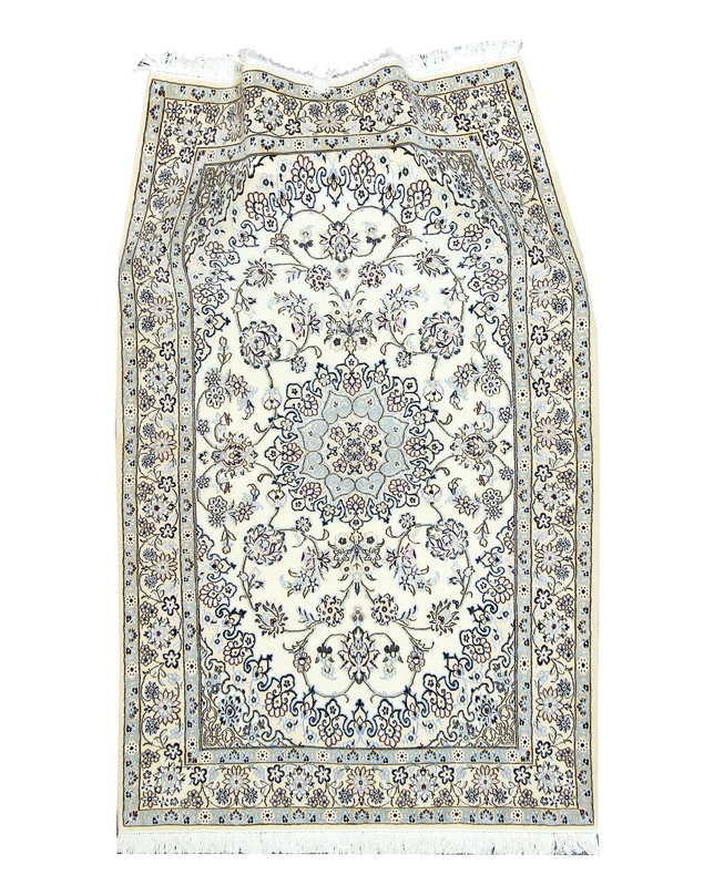 Nain Perserteppich aus Iran, 214 × 128 cm