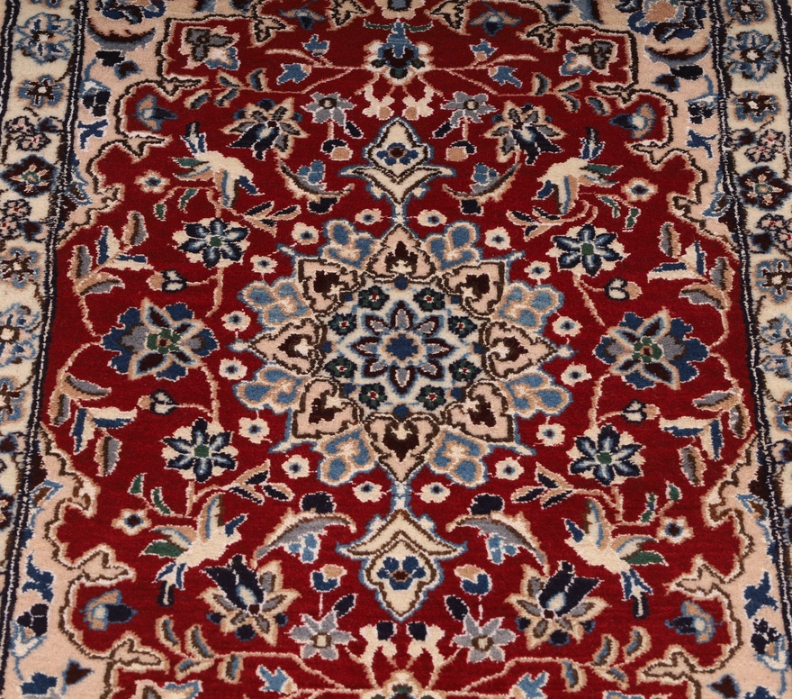 Handgeknüpfter Nain Perserteppich 90 × 60 cm