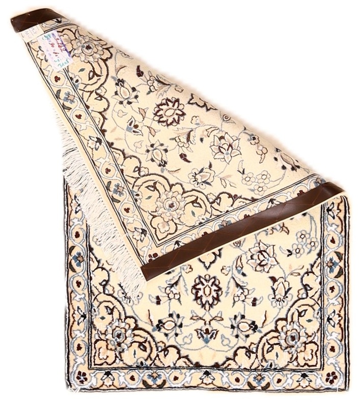 Nain Perserteppich aus Iran, 90 × 60 cm