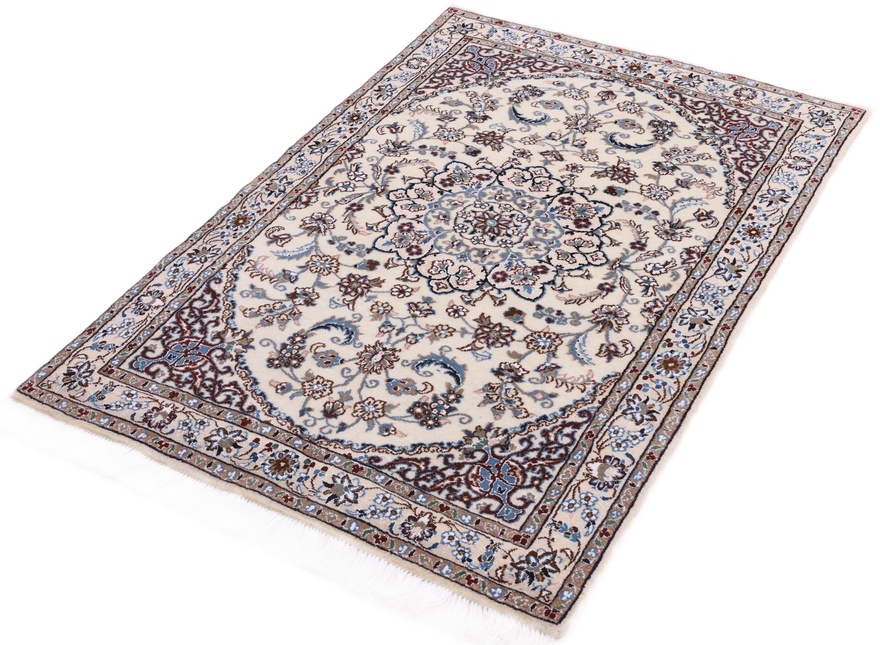 Nain Perserteppich aus Iran, 148 × 96 cm