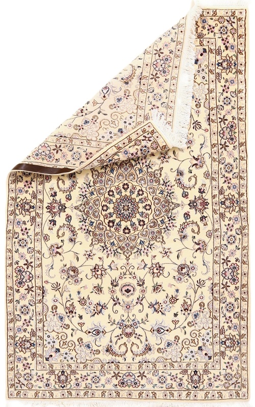 Nain Perserteppich aus Iran, 212 × 132 cm
