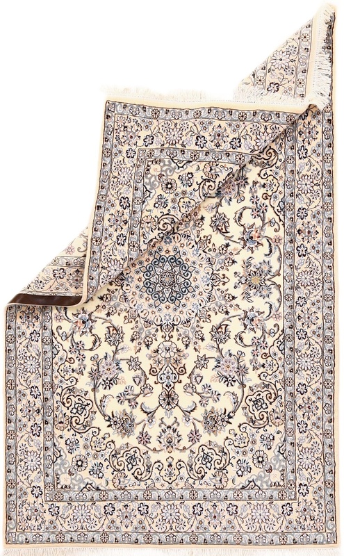 Handgeknüpfter Nain Perserteppich 207 × 128 cm