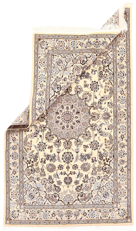Nain Perserteppich aus Iran, 227 × 135 cm