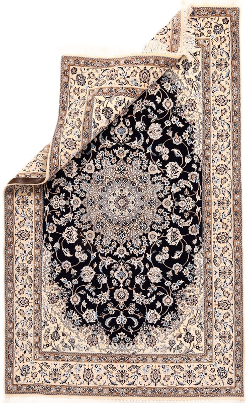 Nain Perserteppich aus Iran, 247 × 153 cm