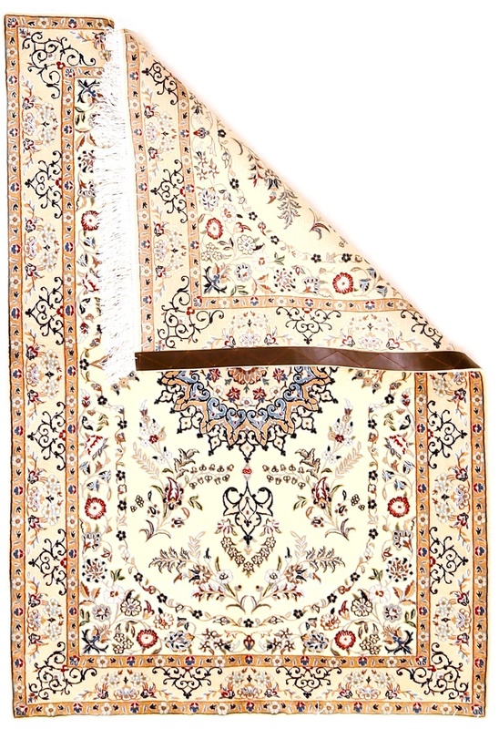 Nain Perserteppich aus Iran, 144 × 100 cm