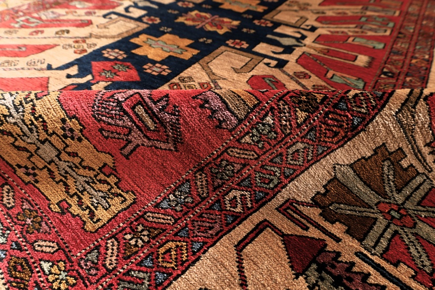 Handgeknüpfter Perserteppich 135 × 95 cm