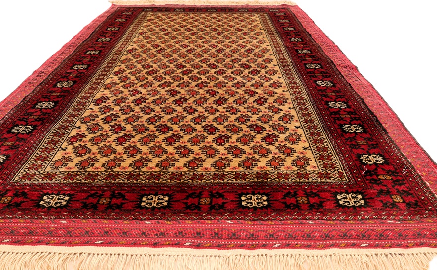 Perserteppich aus Iran, 124 × 82 cm