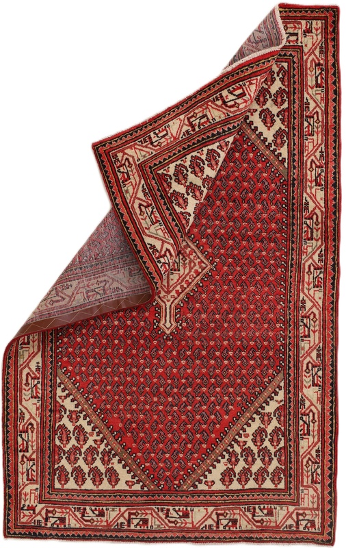 Sarough Perserteppich 213 × 133 cm aus Wolle, handgeknüpft
