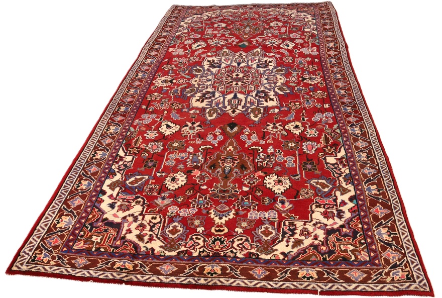 Sarough Perserteppich 320 × 157 cm aus Wolle, handgeknüpft