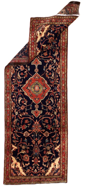 Handgeknüpfter Sarough Perserteppich 327 × 108 cm