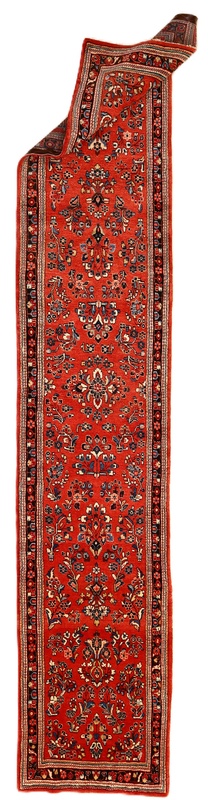 Sarough Perserteppich aus Iran, 434 × 81 cm