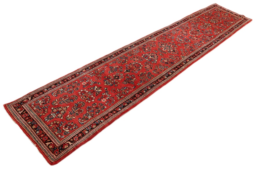 Sarough Perserteppich aus Iran, 434 × 81 cm