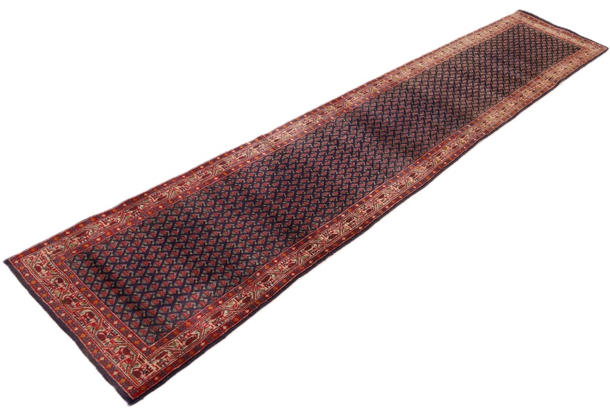 Sarough Perserteppich aus Iran, 424 × 76 cm