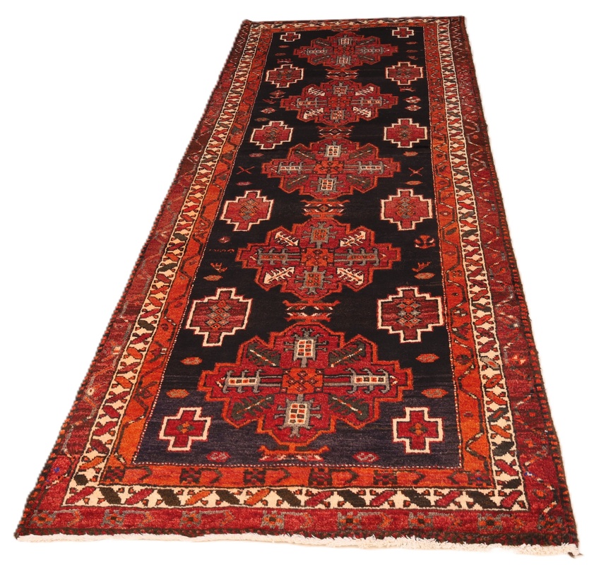 Perserteppich aus Iran, 284 × 100 cm
