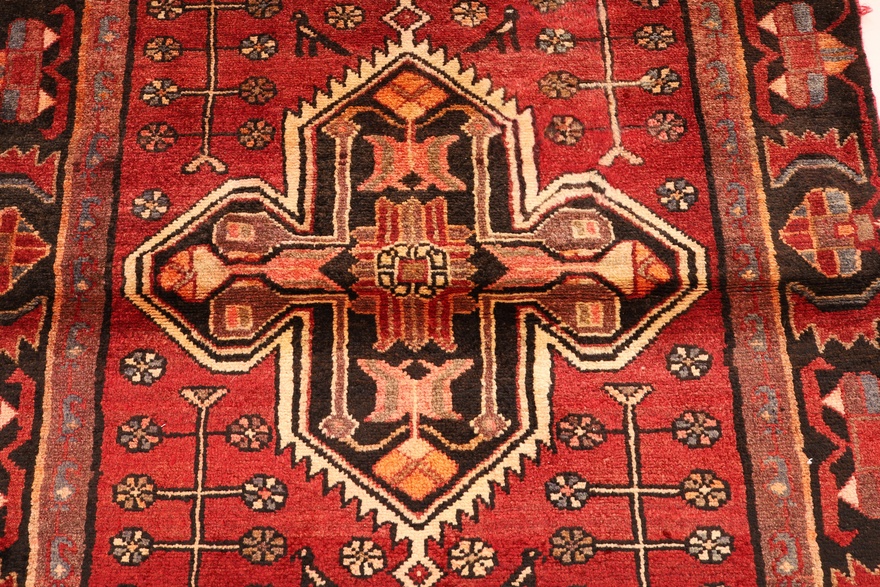Perserteppich 292 × 103 cm aus Wolle, handgeknüpft