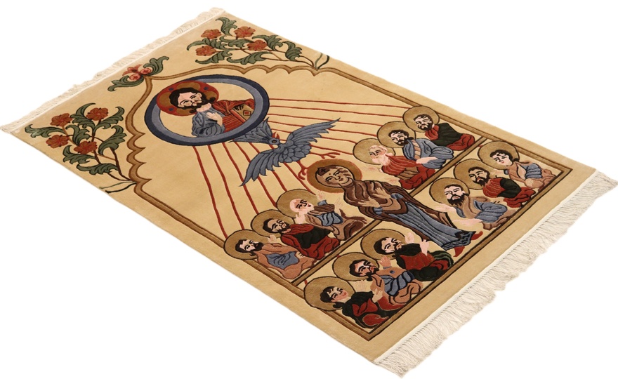 Handgeknüpfter Perserteppich 156 × 92 cm