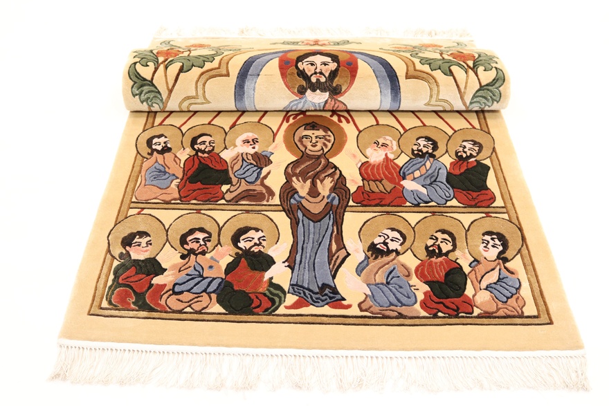 Handgeknüpfter Perserteppich 156 × 92 cm