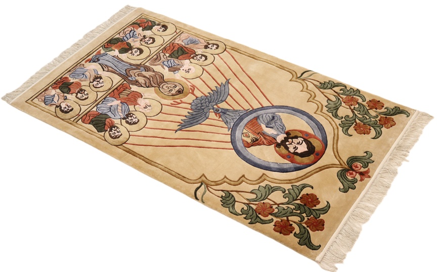 Handgeknüpfter Perserteppich 156 × 92 cm