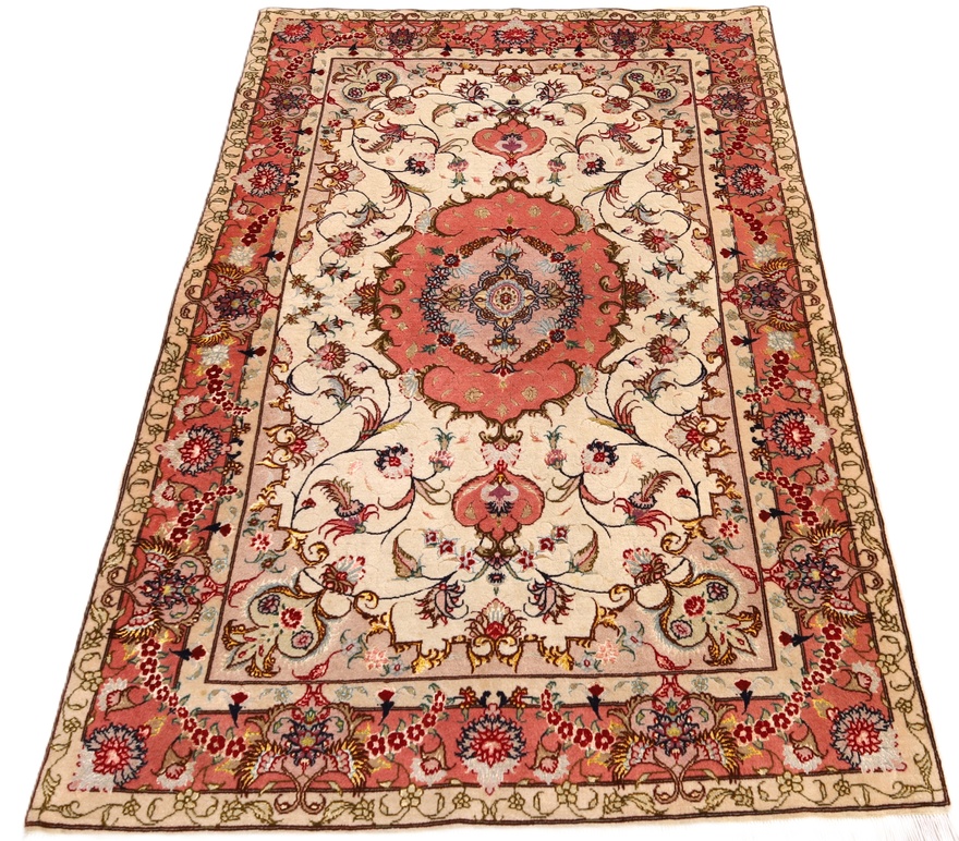 Handgeknüpfter Täbriz Perserteppich 160 × 100 cm