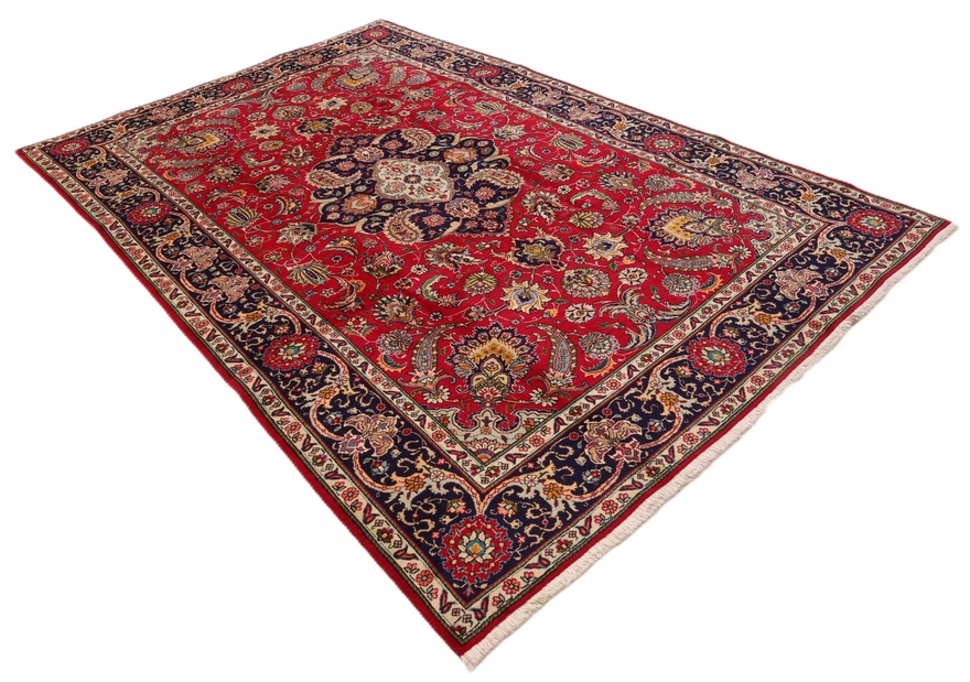 perserteppich-tabriz-290-x-192-cm-wolle-handgeknupft-rot-orange-3 Täbriz Perserteppich aus Iran, 290 × 192 cm