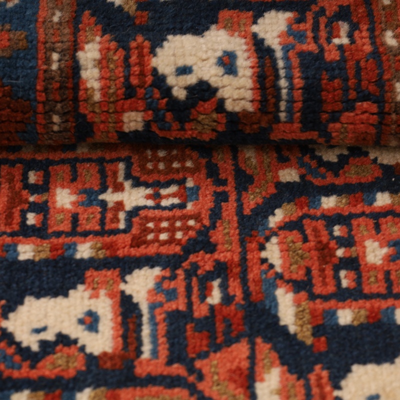 Antiker Afshar Perserteppich, 107 × 65 cm, Wolle