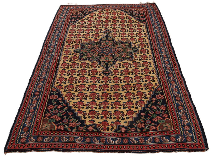 Antiker Perserteppich, 205 × 137 cm, Wolle