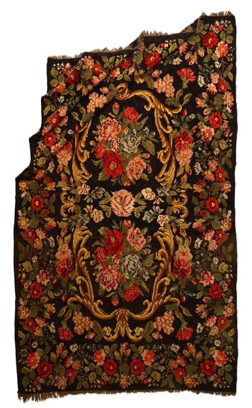 Antiker Kelim Perserteppich aus Iran, 350 × 210 cm