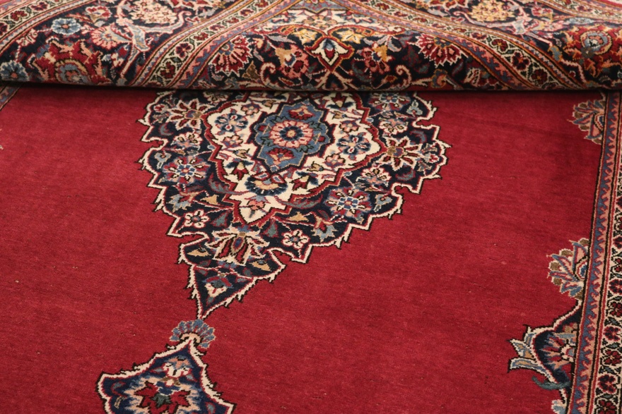 Kashan Perserteppich antik, 212 × 137 cm, Wolle