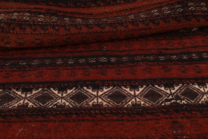 Antiker Kelim Perserteppich aus Iran, 82 × 48 cm