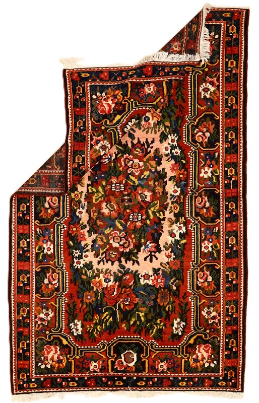 Bakhtiari Perserteppich antik, 248 × 158 cm, Wolle