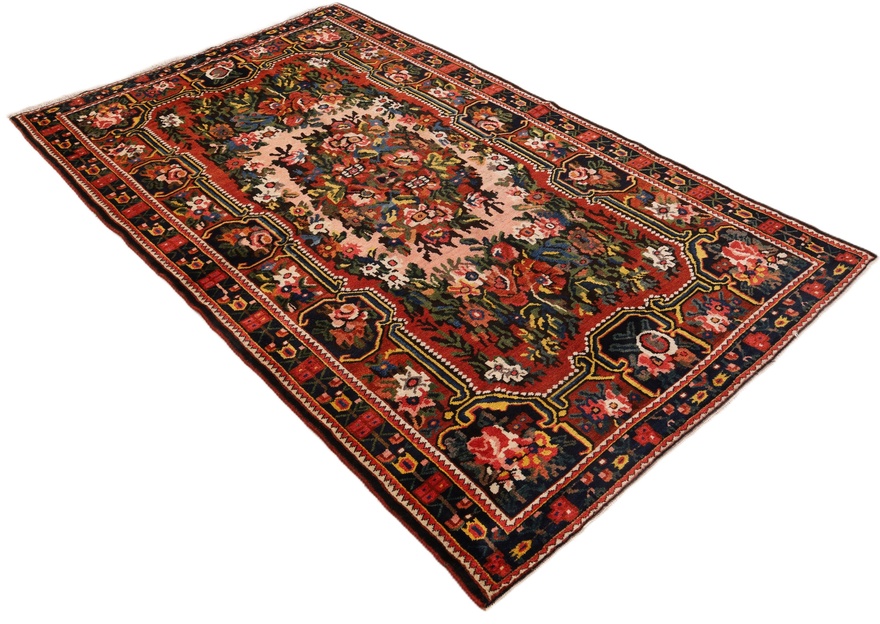 Bakhtiari Perserteppich antik, 248 × 158 cm, Wolle