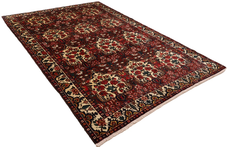 Antiker Bakhtiari Perserteppich, 328 × 218 cm, Wolle