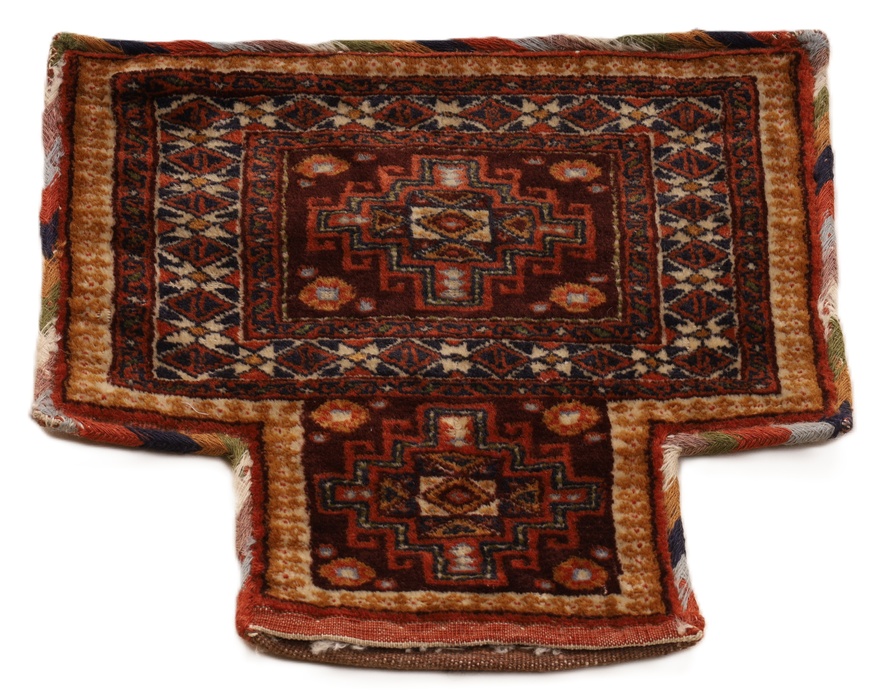 Baluch Perserteppich aus Iran, 37 × 35 cm