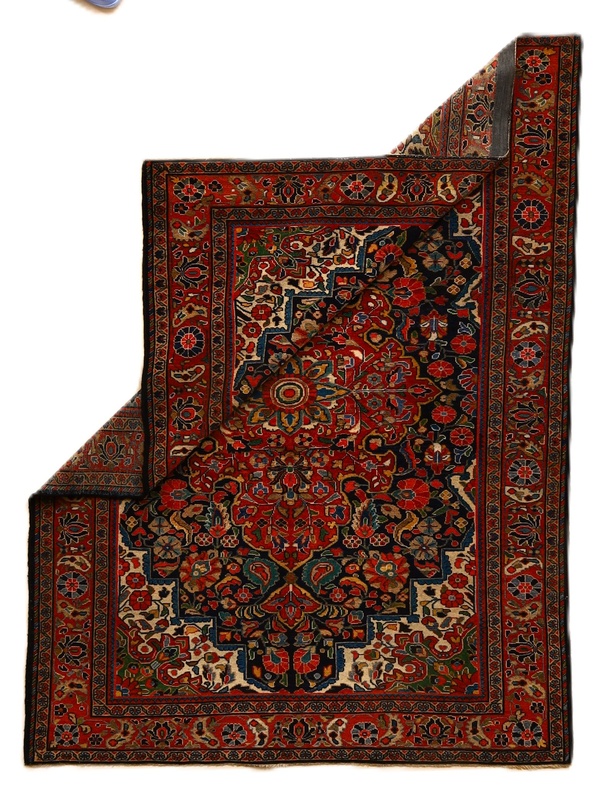 Antiker Perserteppich, 200 × 150 cm, Wolle