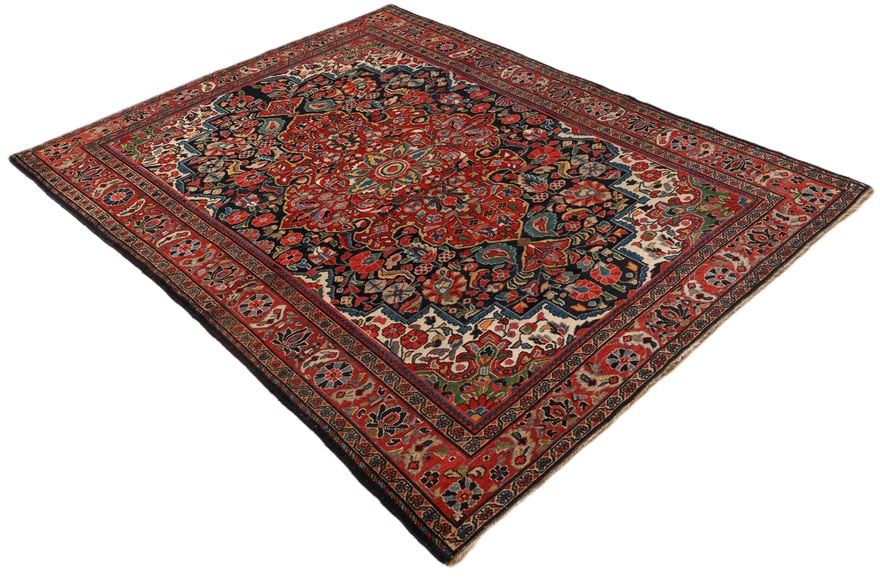 Antiker Perserteppich, 200 × 150 cm, Wolle