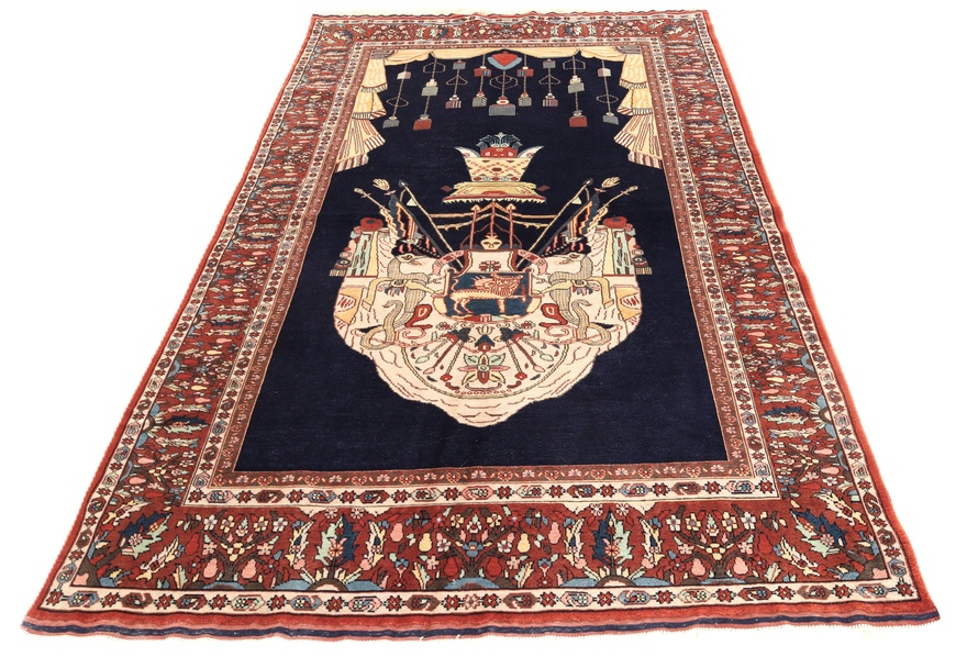 perserteppich-ghuchan-207-x-132-cm-wolle-handgeknupft-antik-3 Perserteppich antik, 207 × 132 cm, Wolle