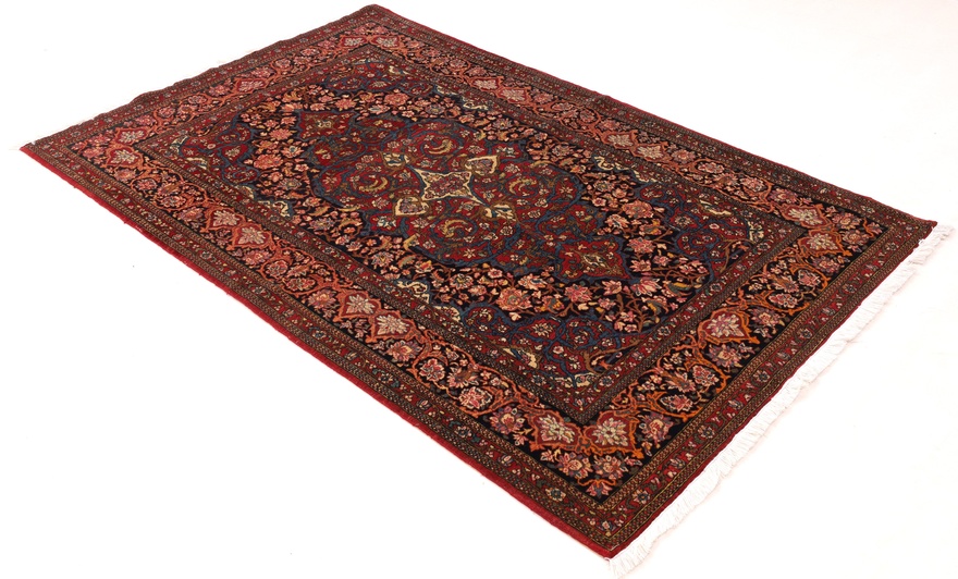 Isfahan Perserteppich antik, 220 × 140 cm, Wolle