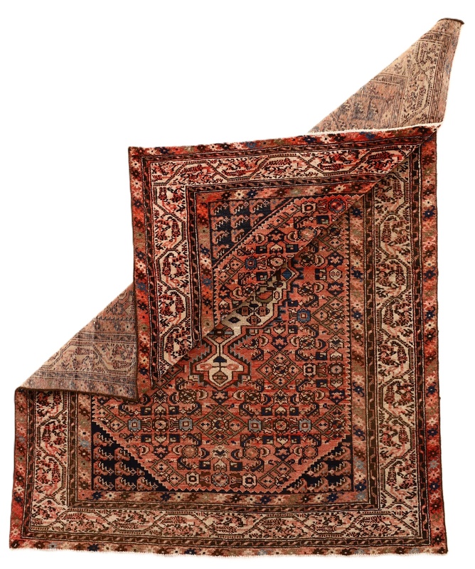 Antiker Perserteppich aus Iran, 189 × 145 cm