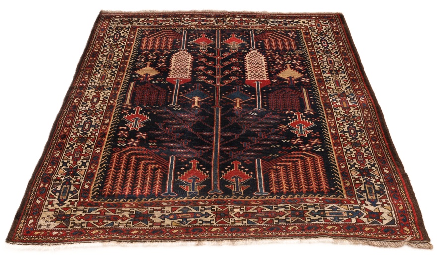 Perserteppich antik, 180 × 156 cm, Wolle