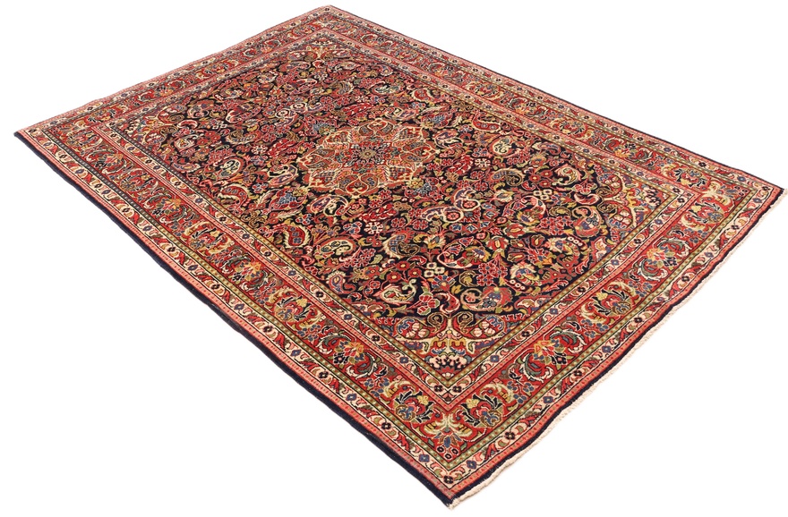 Sarough Perserteppich antik, 200 × 134 cm, Wolle