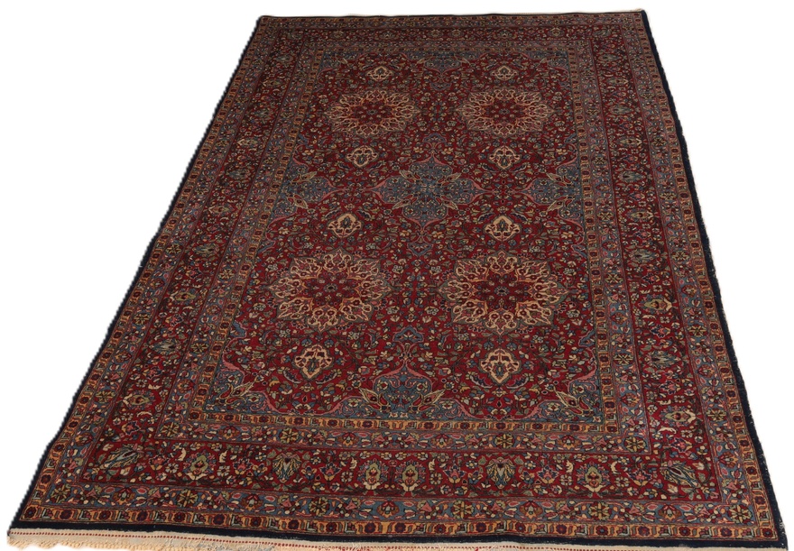 Antiker Perserteppich, 200 × 130 cm, Wolle