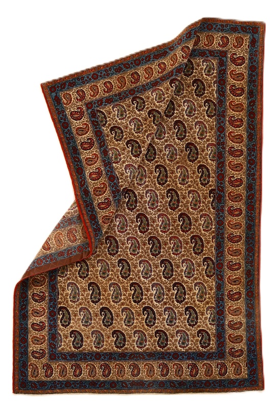 perserteppich-203-x-135-cm-wolle-handgeknupft-antik-1 Antiker Ghom Perserteppich, 203 × 135 cm, Wolle