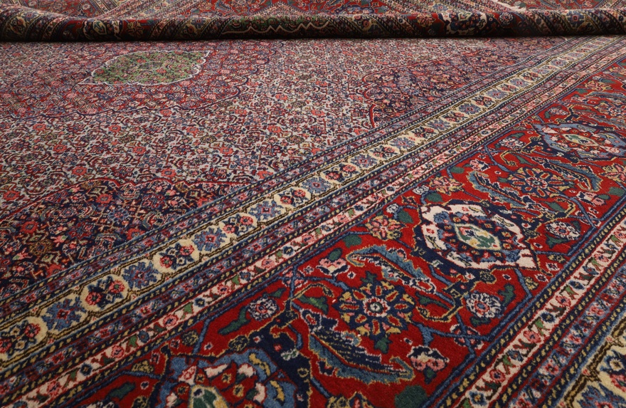 perserteppich-iran-313-x-234-cm-wolle-seide-handgeknupft-antik-1 Antiker Perserteppich aus Iran, 313 × 234 cm